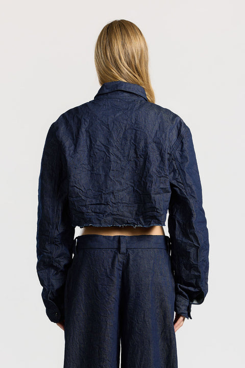 Manhattan Crop Shirt